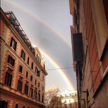 2 Arcobaleni sul cielo di Roma! FOTO