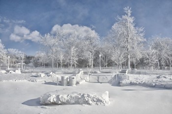 Lo spettacolo delle cascate del Niagara ghiacciate!