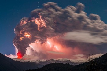 La natura dà spettacolo: il Vulcano e il Temporale!