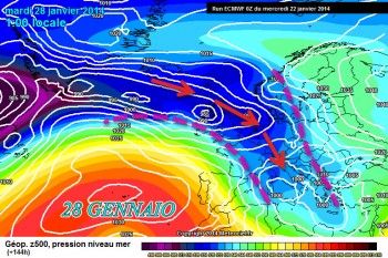 La “lotta” tra Gelo Scandinavo e Caldo Atlantico continua. In arrivo Inverno e neve.