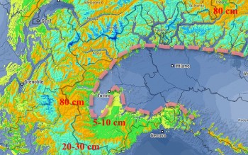 In arrivo un carico di neve per le Alpi: vediamo in dettaglio gli accumuli.