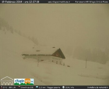 In mezzo alla neve, c’è anche la sabbia.