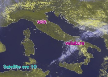 Massime in aumento al Nord: pronti a raggiungere i tepori estivi.