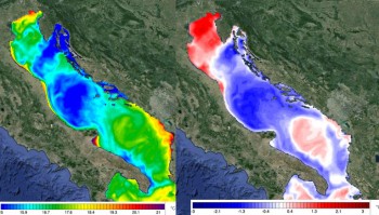 Temperatura mare: lieve aumento, ma si mantiene bassa