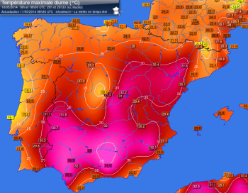 Caldo in Russia e Spagna, anticiclone in ritirata.