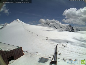 Stelvio libero dalla neve, giusto in tempo per il giro d’Italia.