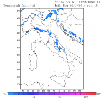 Temporali oggi: fenomeni in estensione sulla fascia adriatica.