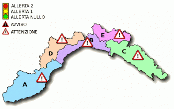 Piogge insistenti al Centro-Nord, regioni a rischio nubifragi