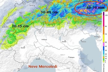 Ecco la prima (vera) neve sulle Alpi, previsioni dettagliate