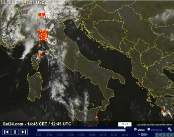 Piove su Genova, estate al Sud