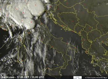 Forte maltempo al nord, vasti allagamenti nell’Alessandrino