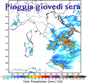 Ancora piogge nelle prossime ore, situazione delicata sul Meridione