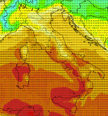 Domenica: in arrivo caldo e…tanta sabbia!