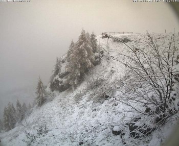 Neve sulle Alpi Marittime