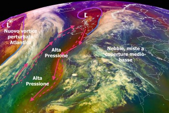 Area Mediterranea in situazione di stallo, l’Atlantico si fa nuovamente avanti