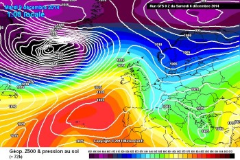 Meteo Weekend: freddo in arrivo,neve sulle Alpi e sugli Appennini fino a quote collinari