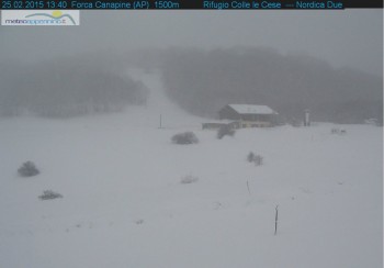 Neve sugli Appennini, ecco le immagini