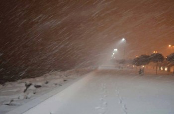 Nuove intense nevicate in Turchia e Grecia, immagini spettacolari