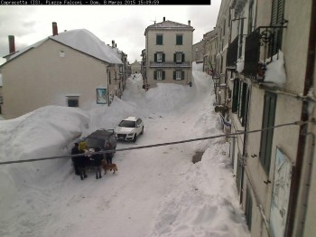 Europa al rovescio: freddo al sud, caldo al nord