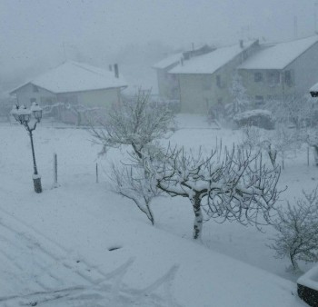 Neve fino a bassa quota in Campania, ecco tutte le immagini [FOTO]