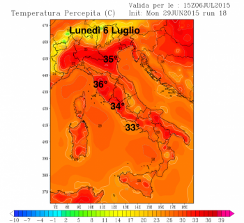 Meteo News : Ondata di caldo su Spagna e Francia