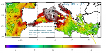 Mediterraneo “bollente”, il caldo si fa sentire anche NEL mare