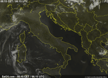 Buongiorno Italia,ecco il tempo in atto questo Mercoledì