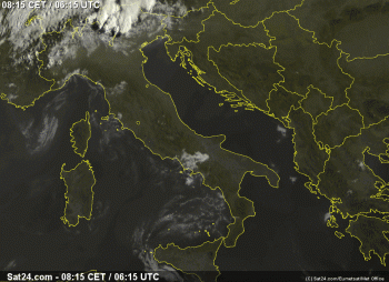 Buongiorno Italia,ecco il tempo in atto questo Mercoledì