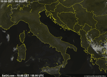 Buongiorno Italia,ecco il tempo in atto questo Sabato