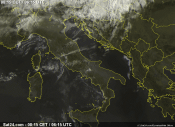 Buongiorno Italia,ecco il tempo in atto questo Lunedì