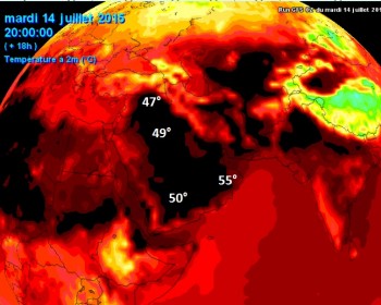 Il Medio Oriente sotto la morsa del gran caldo