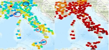 Meteo News: Temperatura e Umidità di questa mattina