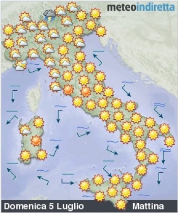 La Domenica è in arrivo: come sarà il tempo?