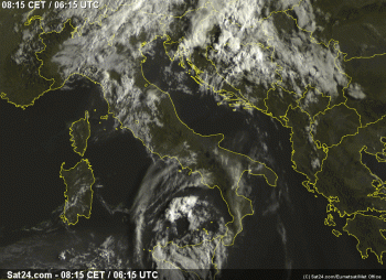 Buongiorno Italia,ecco il tempo in atto questo Martedì 25 Agosto 2015