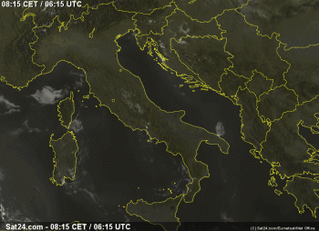 Buongiorno Italia,ecco il tempo in atto questa Domenica 30 Agosto 2015