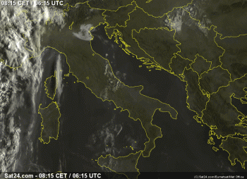 Buongiorno Italia,ecco il tempo in atto questo Martedì 1 Settembre 2015