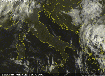 Buongiorno Italia,ecco il tempo in atto questo Martedì 22 Settembre 2015