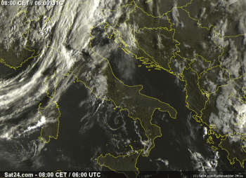 Buongiorno Italia,ecco il tempo in atto questo Mercoledì 23 Settembre 2015