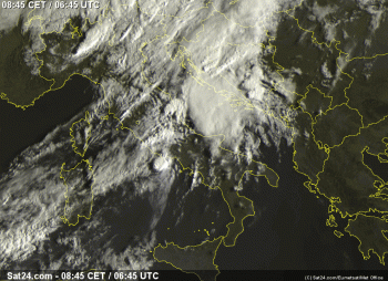 Buongiorno Italia,ecco il tempo in atto questo Sabato 5 Settembre 2015