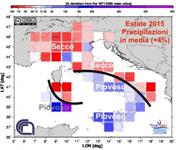 Estate 2015 terza più calda in 200 anni. 2003 ancora al primo posto