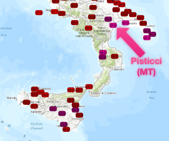 Ultime ore di caldo sulle regioni meridionali, 38 gradi in Basilicata