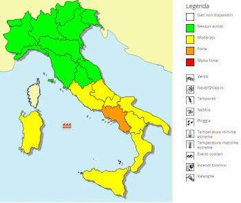 Temporali intensi nelle prossime ore, ecco dove