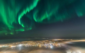 Aurora boreale in Scandinavia, spettacolo nei cieli [FOTO]