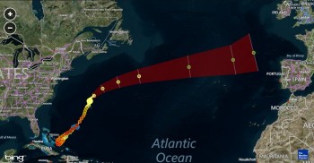 L’Uragano Joaquin continua la sua azione