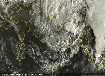 Buongiorno Italia,ecco il tempo in atto questa Domenica 11 Ottobre 2015