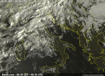 Buongiorno Italia,ecco il tempo in atto questo Martedì 13 Ottobre 2015