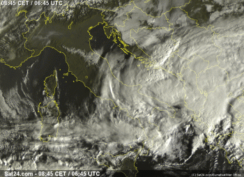 Buongiorno Italia,ecco il tempo in atto questo Giovedì 22 Ottobre 2015