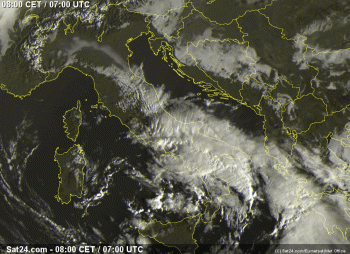 Buongiorno Italia,ecco il tempo in atto questo Venerdì 30 Ottobre 2015