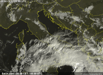 Buongiorno Italia,ecco il tempo in atto questo Sabato 31 Ottobre 2015