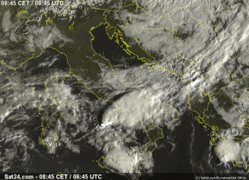 Buongiorno Italia,ecco il tempo in atto questo Martedì 20 Ottobre 2015